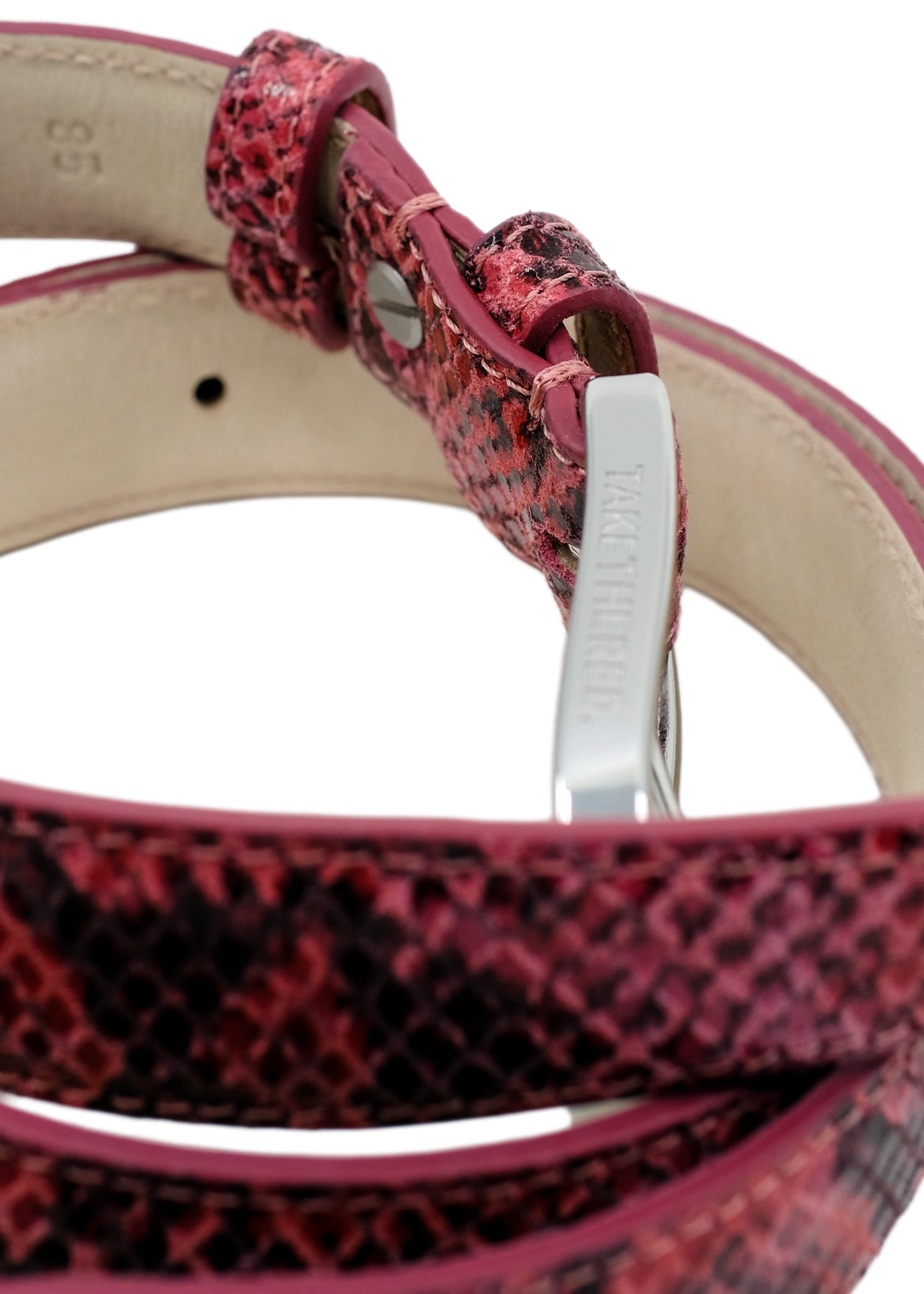 Serpent Belt Barbie Pink